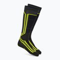 Lyžiarske ponožky Mico Light Weight Odor Zero X-Static Ski anthracite/fluorescent yellow