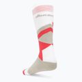 Nordica Multisports Winter Jr detské lyžiarske ponožky 2 páry lt grey/coral/white 3