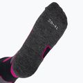 Dámske lyžiarske ponožky Nordica High Performance 3.0 black/fuchsia/white 4