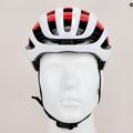 Cyklistická prilba ABUS AirBreaker bielo-červená 86836 11