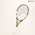 Detská tenisová raketa Babolat Pure Aero Junior 26 šedo-žltá 140465 8