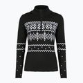 Dámska termo mikina Newland Groenlandia Half Zip black/white