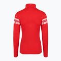 Dámska termo mikina Newland Hilde Half Zip červená/biela 2