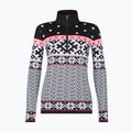 Dámska termo mikina Newland Kristel Half Zip black/white