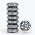 Kolieska kolieskových korčúľ s ložiskami FILA Wheels+A5+Alus 6mm white 2