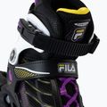 Detské kolieskové korčule FILA Wizy G black/yellow magenta 5