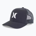 Hurley Del Mar Trucker pánska baseballová čiapka pure platinium/black
