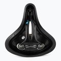 Cyklistické sedlo Sportourer Zeta Comfort Gel Flow čierne 4