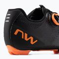 Pánska MTB cyklistická obuv Northwave Razer 2 graphite-orange 80222013 10