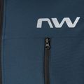Pánska cyklistická bunda Northwave Easy Out Softshell tmavomodrá / lesná zelená 3