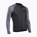 Pánsky cyklistický dres Northwave Blade 4 LS black / dark grey 5