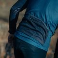Pánsky cyklistický dres Northwave Blade 4 LS tmavo modrý / čierny 7