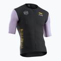 Pánsky cyklistický dres Northwave Extreme Evo black/lilac