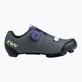 Dámske MTB cyklistické topánky Northwave Razer dark grey/dark purple