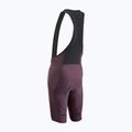 Pánske cyklistické šortky Northwave Fast Bibshort grape wine 2