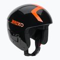 Detská lyžiarska prilba Briko Vulcano FIS 6.8 JR shiny black/orange