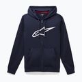 Pánska mikina Alpinestars Ageless II Zip Hoodie navy/white