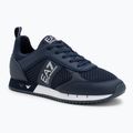 Topánky EA7 Emporio Armani Black & White Laces navy / white