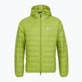 Pánska bunda EA7 Emporio Armani Train Core Id Down Light Jacket Hoodie macaw green