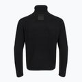 Pánsky sveter EA7 Emporio Armani Mountain Apres Ski Embroidery Knitted black / bianco emb 2