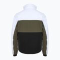 Pánska lyžiarska bunda EA7 Emporio Armani Ski Kitzbuhel Protectum7 Colorblock white / black / grape leaf 7