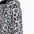 Dámska lyžiarska bunda EA7 Emporio Armani Ski Kitzbuhel Softshell fancy white animalier 3