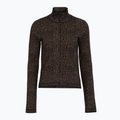 Súprava dámskej termobielizne EA7 Emporio Armani Ski Jacquard Knitted fancy brown animal print 3
