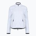 Dámska lyžiarska mikina EA7 Emporio Armani Ski Cortina Powerstretch Fz white