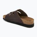 Dámske šľapky Scholl Rio Wedge Ad Med dark brown 2