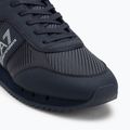 Topánky EA7 Emporio Armani Black & White Carbon triple sky captain / silver 7