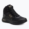 Topánky EA7 Emporio Armani Ice Altura full black / gold