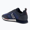 Topánky EA7 Emporio Armani Black & White Suede sky captain / deep cobal / mineral 3