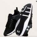 Under Armour Charged Engage 2 pánske tréningové topánky black and white 3025527 11