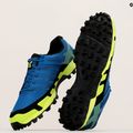 Pánska bežecká obuv Inov-8 Mudclaw 300 blue/yellow 000770-BLYW 19