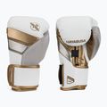 Boxerské rukavice Hayabusa T3 bielo-zlaté 2