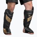 Hayabusa T3 Striking Shin Guards black/gold T3SSG chrániče holennej kosti 2