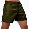 Hayabusa pánske tréningové šortky Hex Mid-Thigh green
