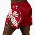 Pánske tréningové šortky Hayabusa Icon Mid-Thigh MMA červená/biela 3