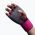 Rukavice Hayabusa Quick Gel Hand Wraps šedé/ružové vnútorné rukavice 3