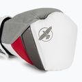 Hayabusa T3 biele/červené boxerské rukavice 5