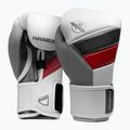 Hayabusa T3 biele/červené boxerské rukavice