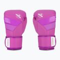 Hayabusa T3 Neon neónovo fialové boxerské rukavice 2
