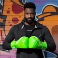 Hayabusa T3 Neon neónovo zelené boxerské rukavice 5