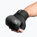 Hayabusa Elite Quick Wraps grapplingové rukavice čierne 3