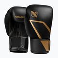 Boxerské rukavice Hayabusa E1 Boxing black/gold 2