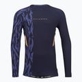 Pánsky rashguard s dlhým rukávom Hayabusa Apex Rash Guard navy/orange
