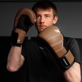 Boxerské rukavice Hayabusa S4 Leather golden brown 9