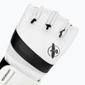 Hayabusa T3 MMA grapplingové rukavice biele/čierne 5