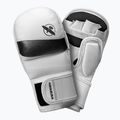 Hayabusa T3 Hybrid biele/čierne grapplingové rukavice
