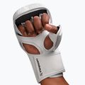 Hayabusa T3 Hybrid biele/čierne grapplingové rukavice 5